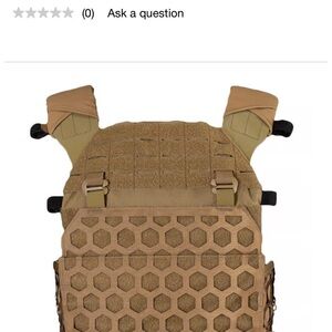 5.11 Tactical All Missions Plate Carrier in Tan(Rare to Find)